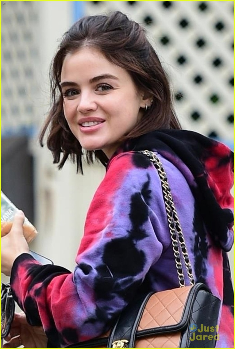 Full Sized Photo of lucy hale easter looks la outing 04 | Lucy Hale ...