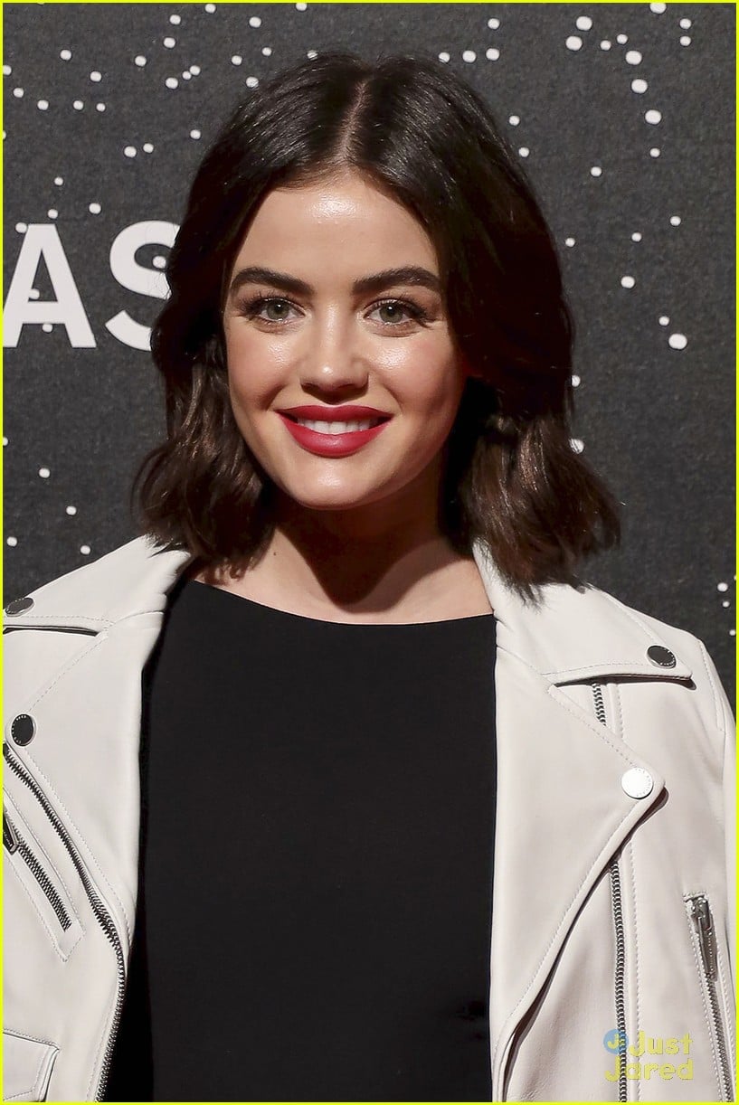 Lucy Hale Steps Out For Pronovias Fashion Show in Barcelona | Photo ...