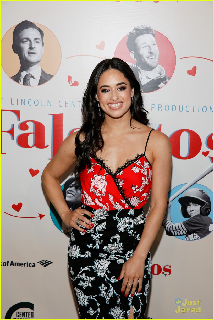 Jeanine Mason & Auli'i Cravalho Step Out For 'Falsettos' Opening Night