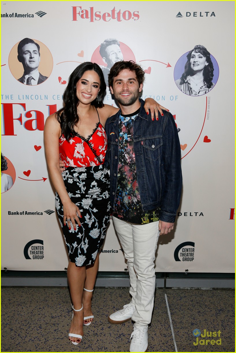 Full Sized Photo of jeanine mason aulii cravalho falsettos event 08