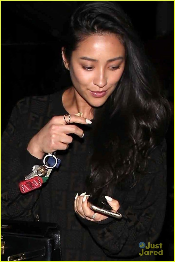 Shay Mitchell Heads Out To Dinner After A Hike With Troian Bellisario