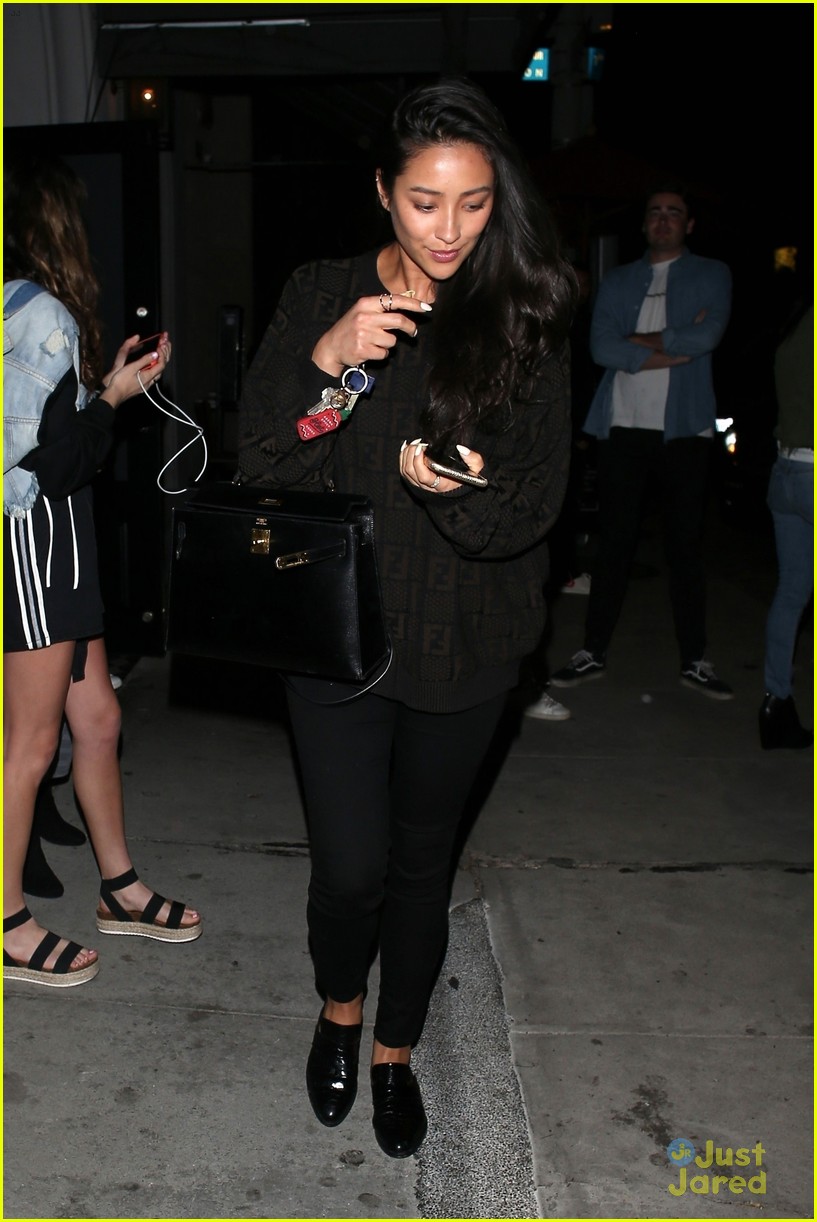 Shay Mitchell Heads Out To Dinner After A Hike With Troian Bellisario