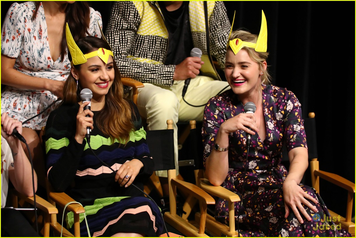 Aimee Carrero & AJ Michalka Wear Crowns To She-Ra Season 2 Fan ...