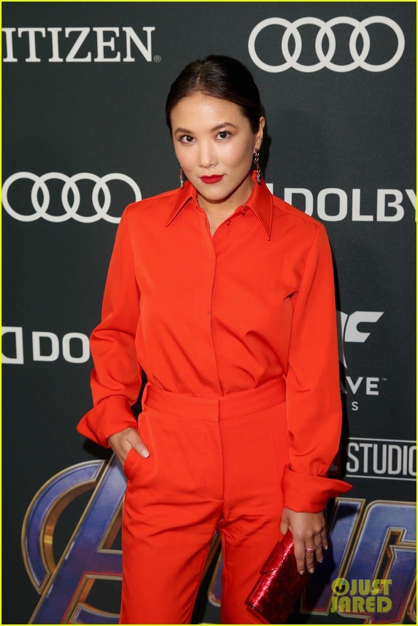 agents of shield and cloak and dagger stars avengers endgame premiere 19