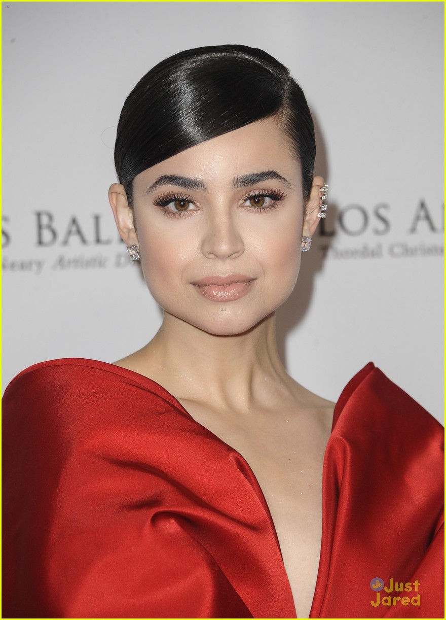 Sofia Carson Stuns in Red To Receive Los Angeles Ballet Ambassador ...