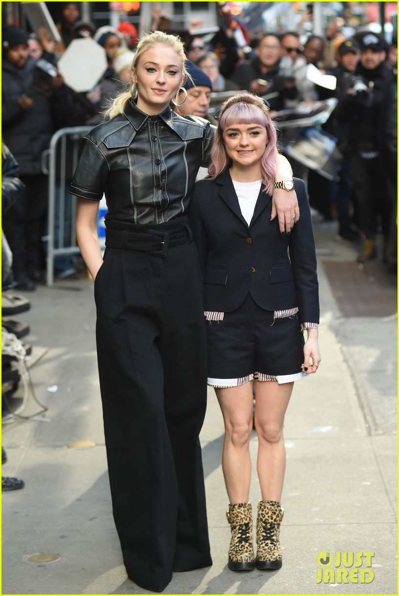 Sophie Turner & Maisie Williams Are Total Friendship Goals on 'GMA