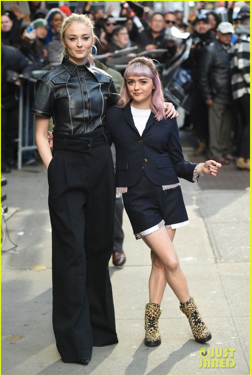 Sophie Turner & Maisie Williams Are Total Friendship Goals on 'GMA