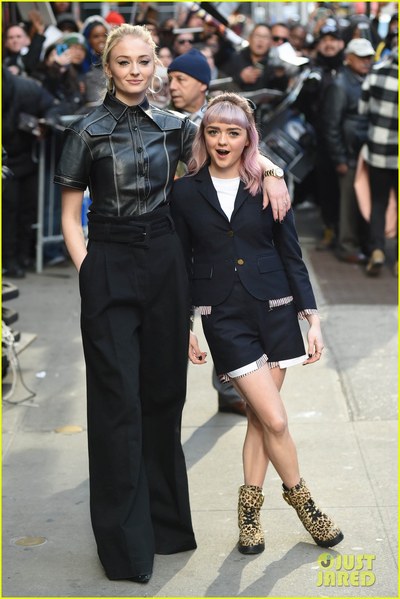 Sophie Turner & Maisie Williams Are Total Friendship Goals on 'GMA