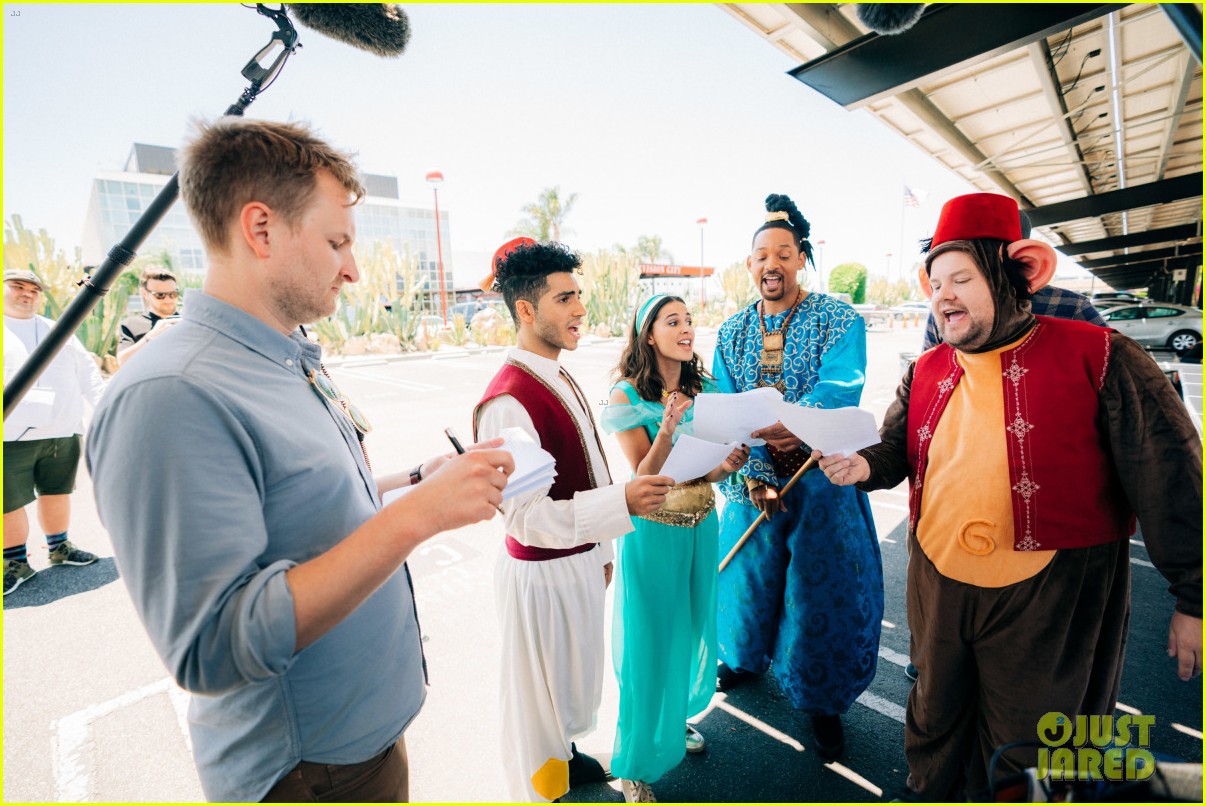 aladdin cast crosswalk musical video 22