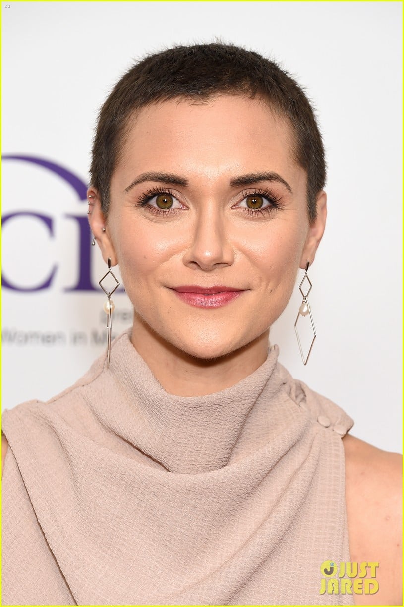 Full Sized Photo of alyson stoner aisha dee attend gracie awards 2019