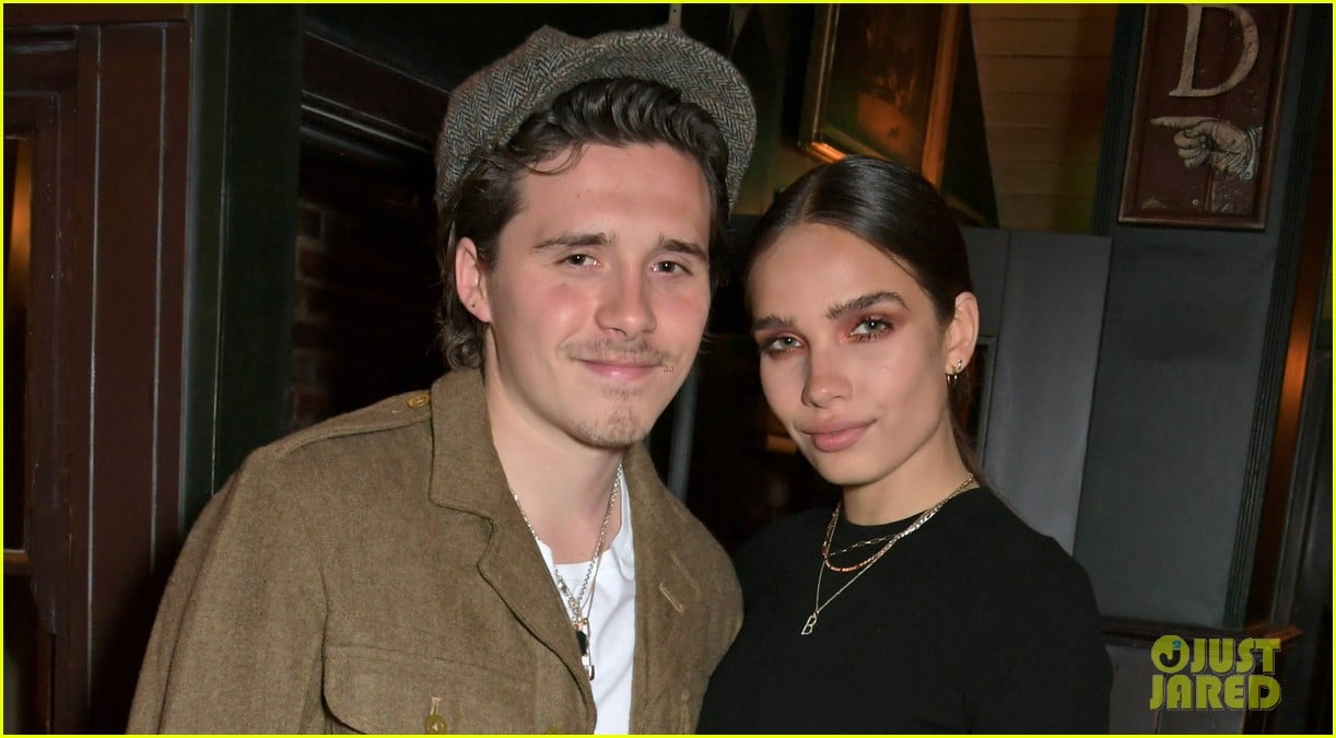 Brooklyn Beckham and Hana Cross Get Cozy at the 'Aladdin' Premiere ...