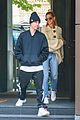 justin and hailey bieber are all smiles while out to lunch 05