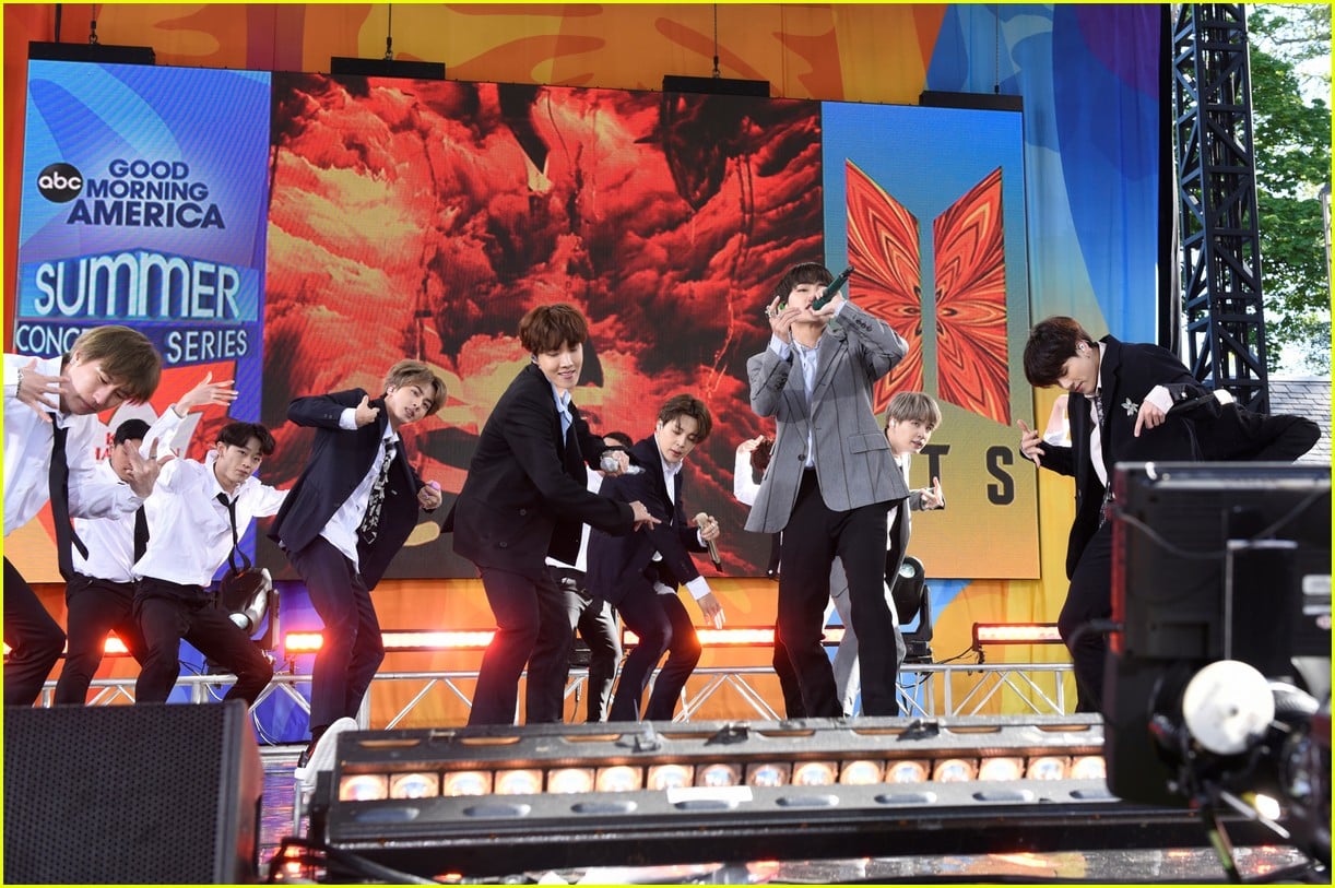 BTS Kick Off 'Good Morning America' Summer Concert Series Watch Now