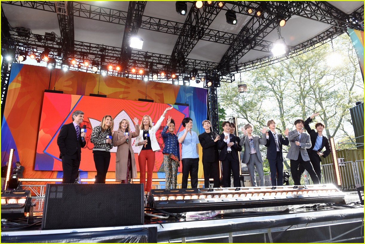 BTS Kick Off 'Good Morning America' Summer Concert Series - Watch Now ...