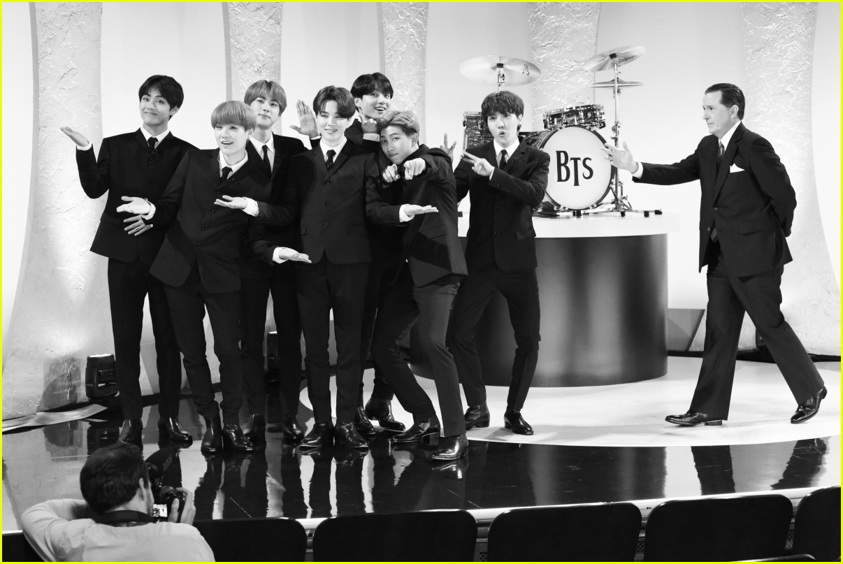 Watch bts fun new interview with stephen colbert photo 1236013
