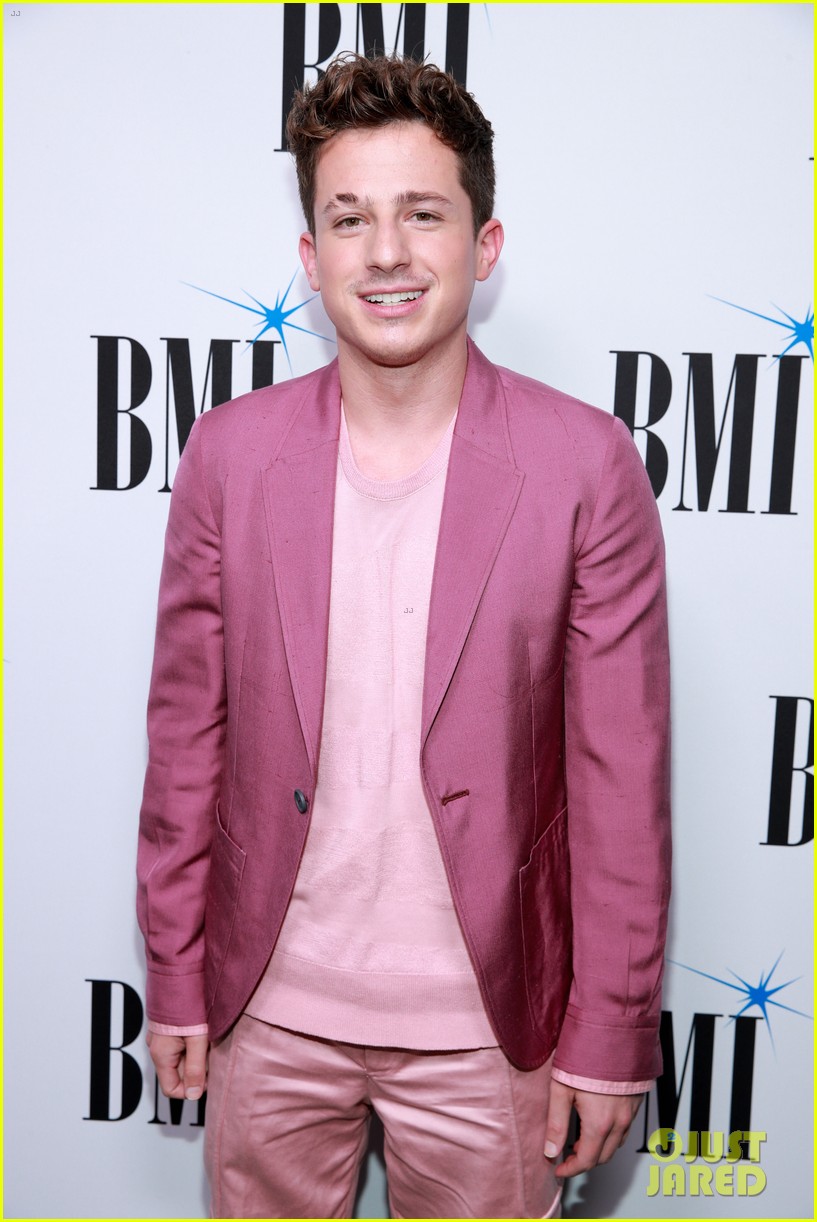 Full Sized Photo of charlie puth charlotte lawrence walk carpet