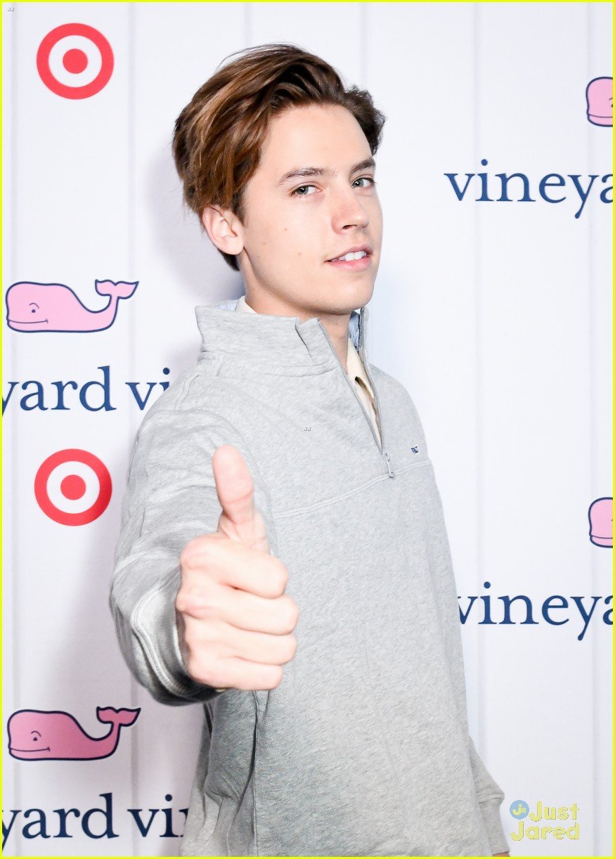 Cole Sprouse & Doug The Pug Are The Perfect Duo at Target's Vineyard ...