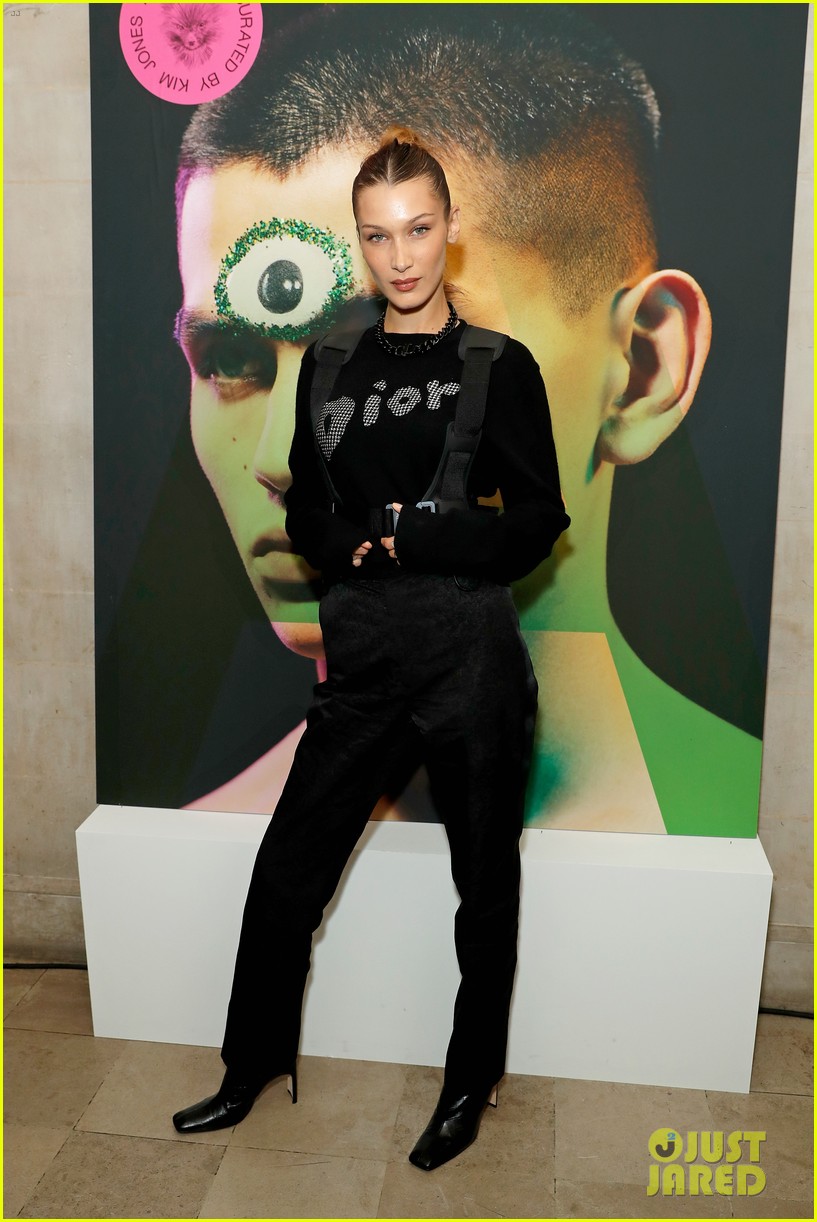 Full Sized Photo of bella hadid iris law dior issue party 03 | Bella