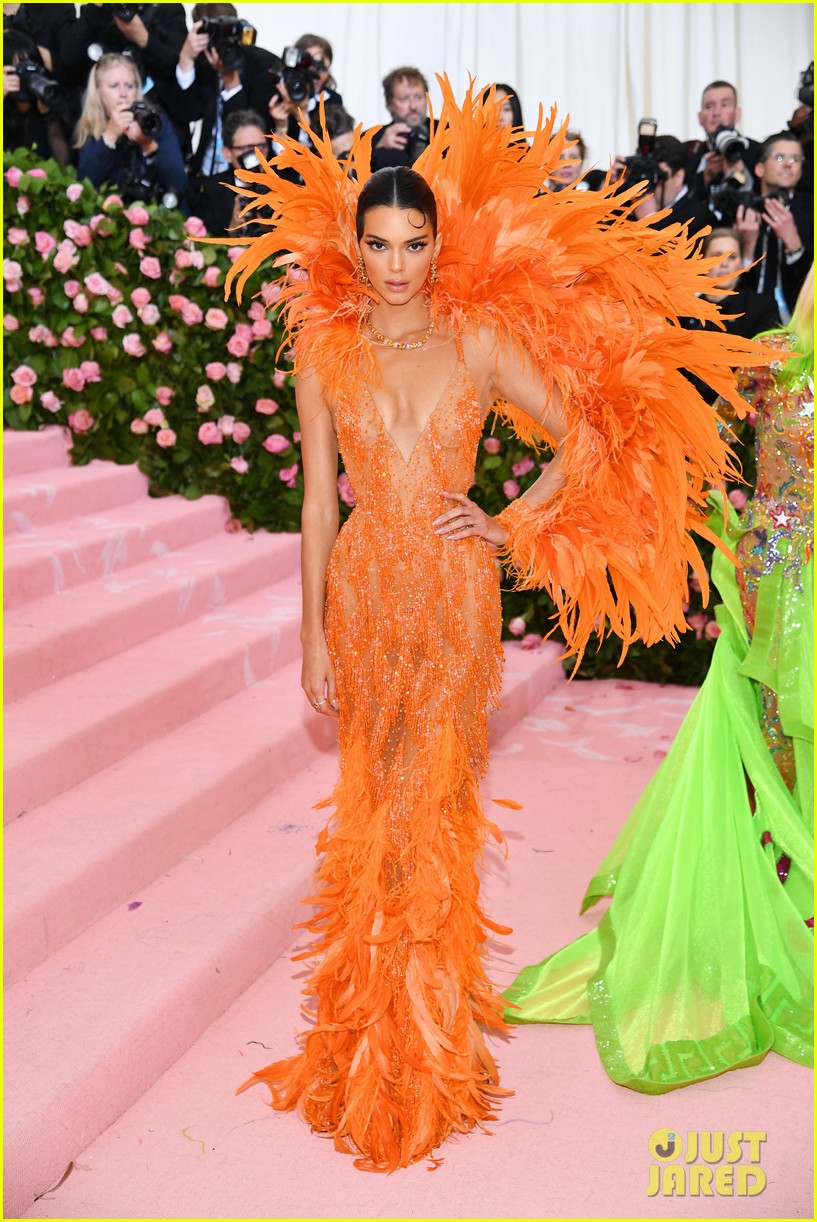 Kylie & Kendall Jenner Rock Glam Gowns for Met Gala 2019! Photo