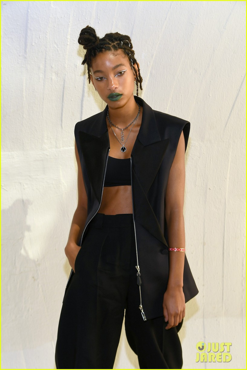 Willow Smith attends the Louis Vuitton Cruise 2020 Fashion Show at
