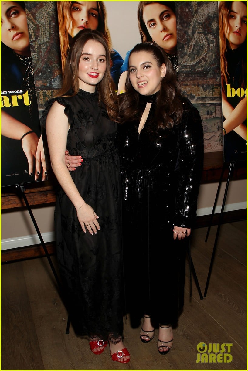 Kaitlyn Dever & Beanie Feldstein Dress In All Black At 'Booksmart' NYC ...