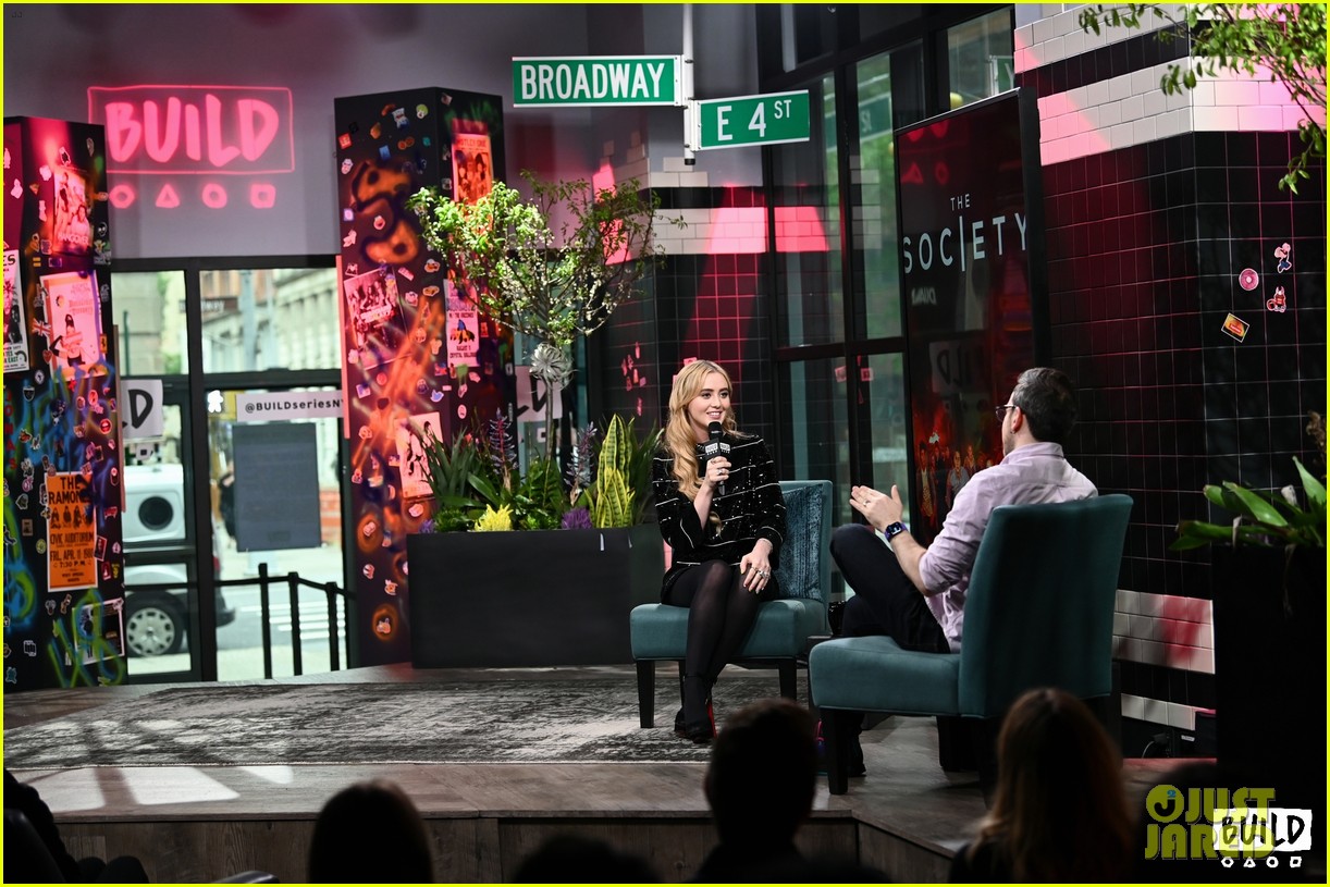 Full Sized Photo of kathryn newton build seth promo stops nyc 10