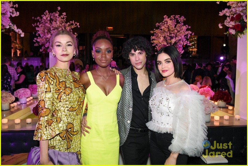 lucy hale ashleigh charmed legacies more cw after party 02