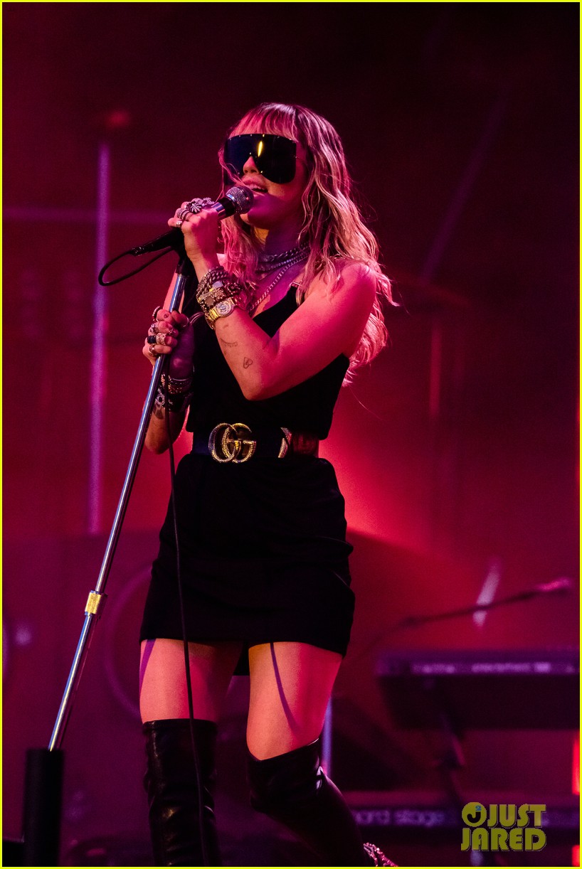 Miley Cyrus Brings Out Charli XCX For 'We Can't Stop' Duet at BBC Radio