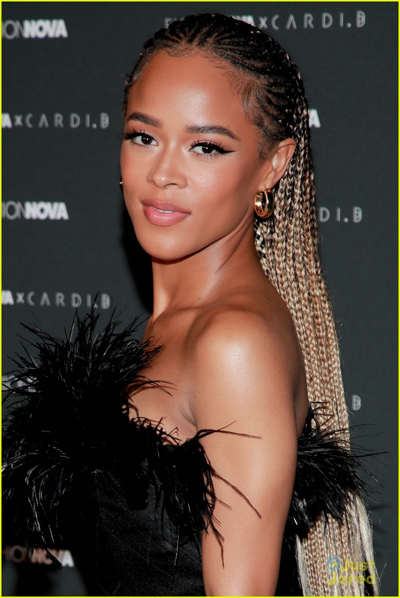 Full Sized Photo of serayah jake paul tana mongeau fashion nova event