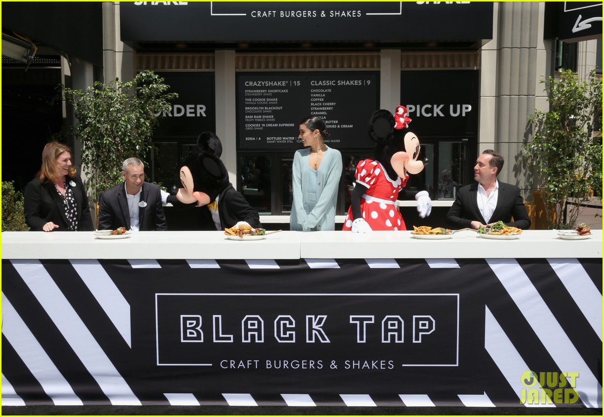 Full Sized Photo Of Vanessa Hudgens Black Tap Downtown Disney Opening Vanessa Hudgens Has