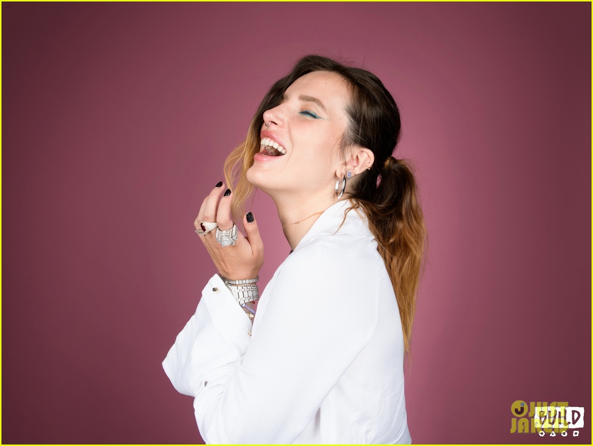 bella thorne takes power away from hacker during press tour 07