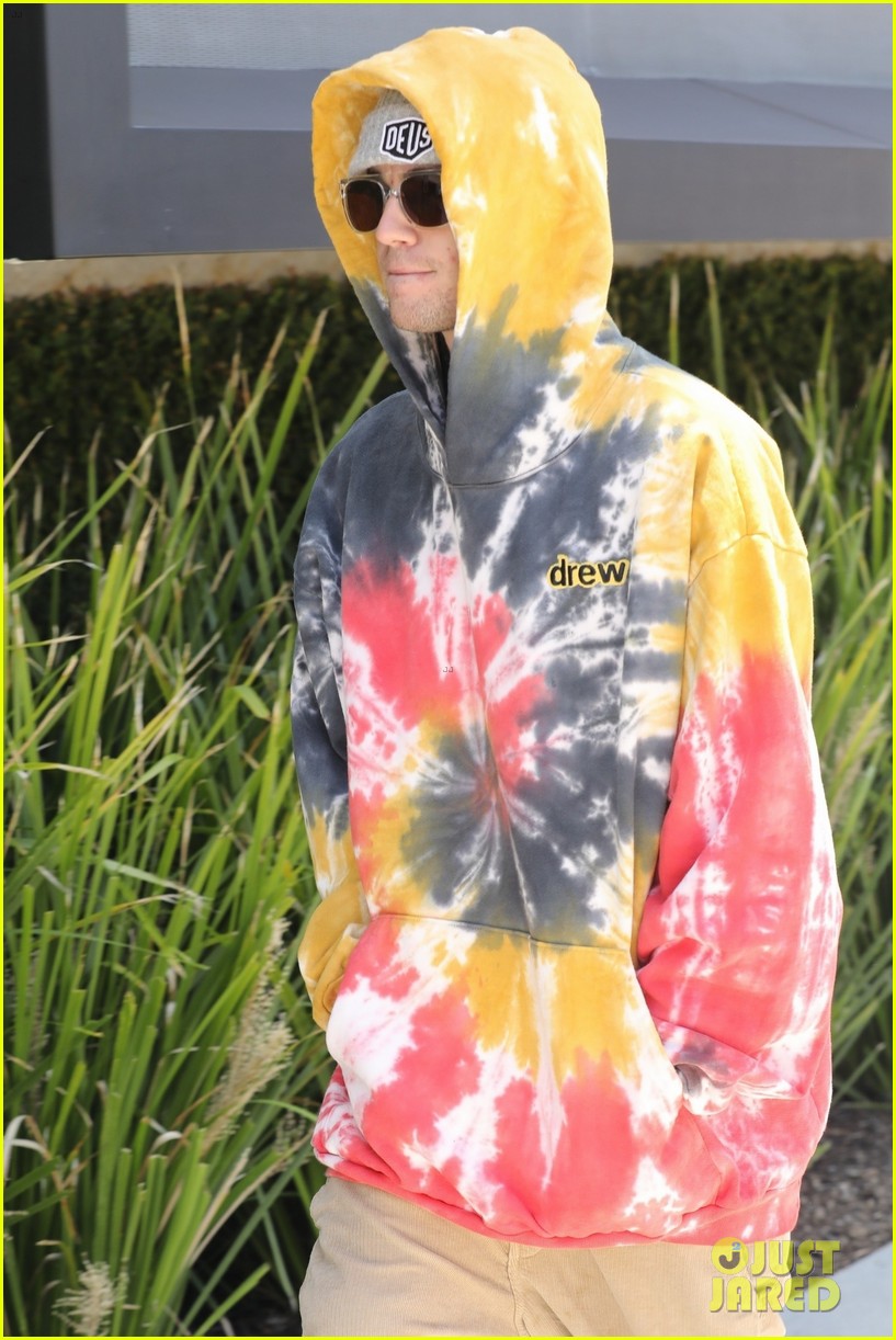 justin bieber tie dye hoodie