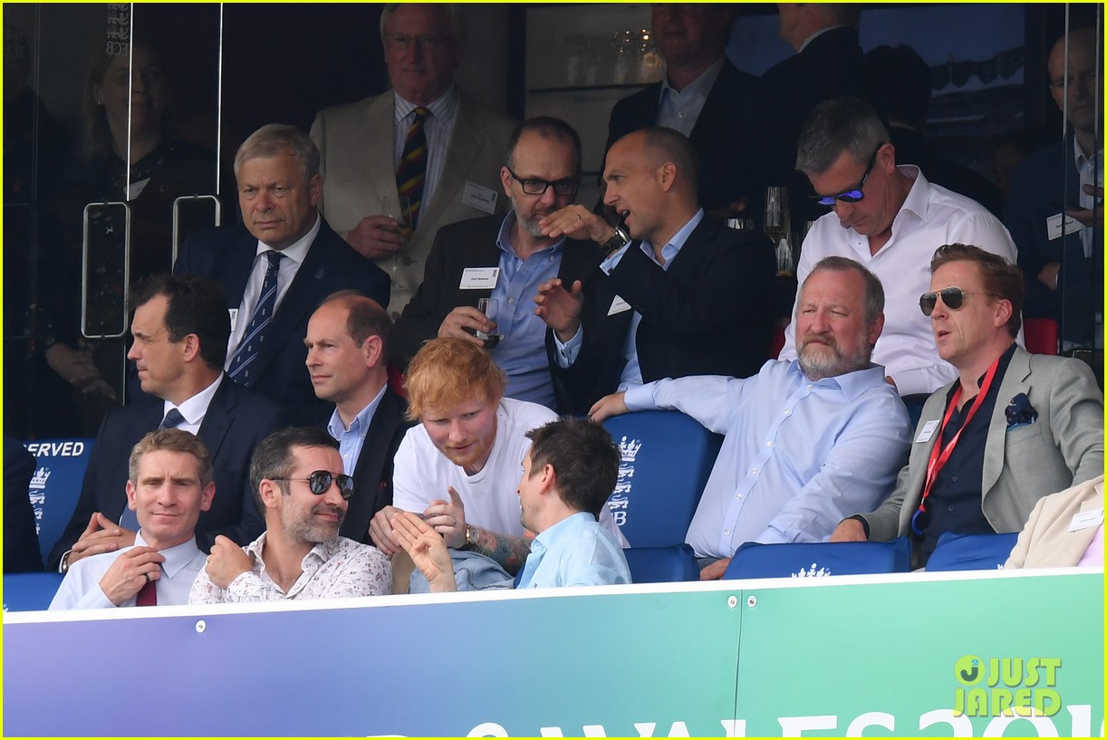 ed sheeran football match dad prince edward pics 08