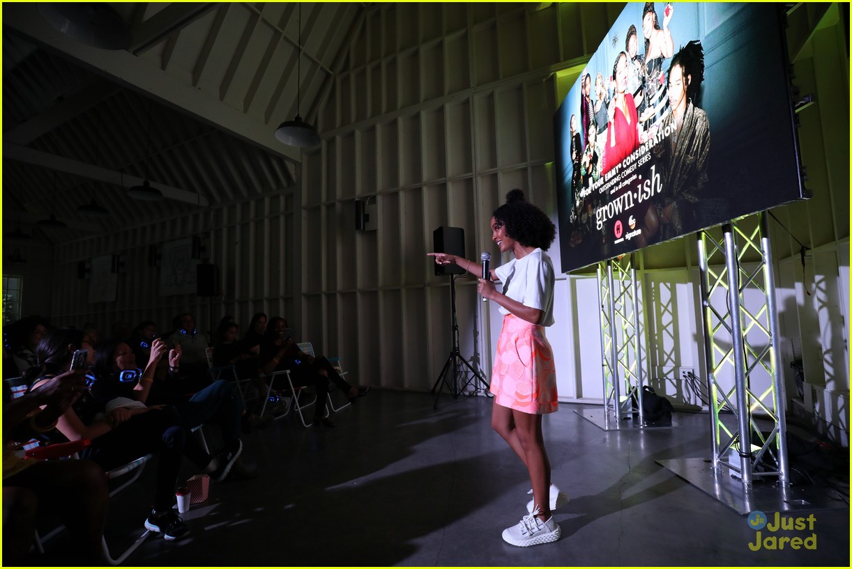 Yara Shahidi, Francia Raisa & Cast of 'Grownish' Throw College Party