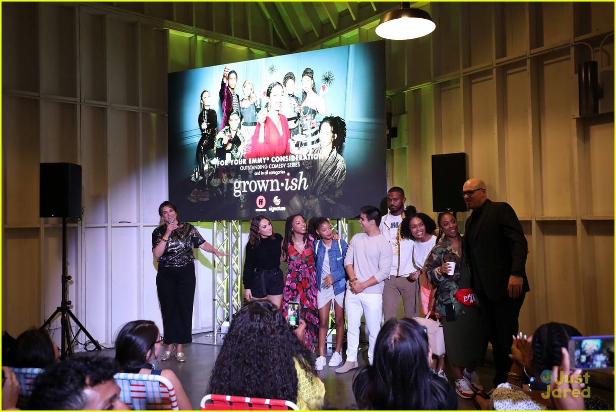 Yara Shahidi, Francia Raisa & Cast of 'Grownish' Throw College Party