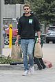 liam hemsworth rocks printed sneakers for lunch with his family 01
