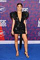 sarah hyland dons plunging black dress at cmt music awards 2019 01