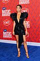 sarah hyland dons plunging black dress at cmt music awards 2019 02