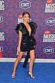 sarah hyland dons plunging black dress at cmt music awards 2019 09