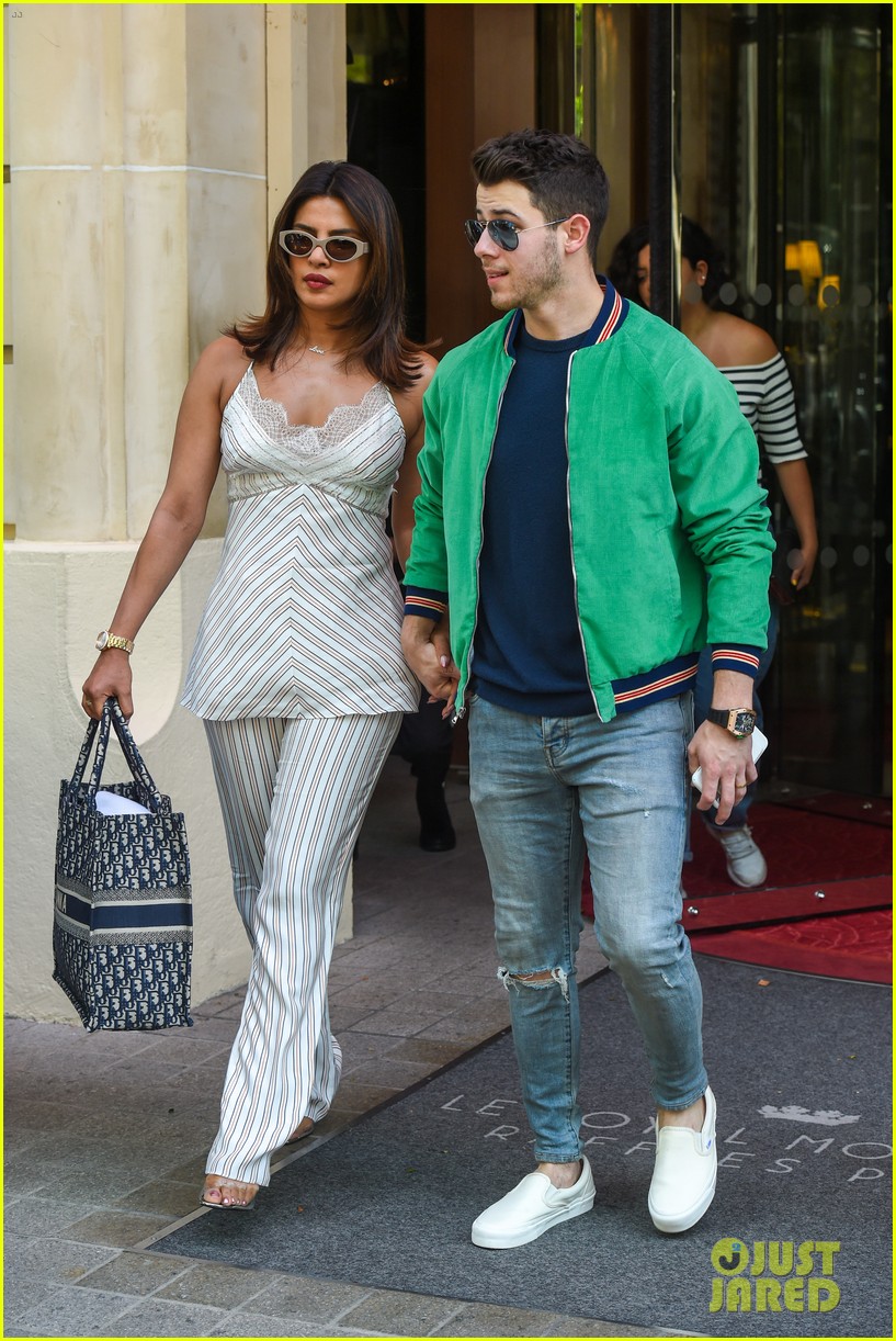 Nick Jonas & Priyanka Chopra Fly Out To Avignon For Sophie Turner & Joe