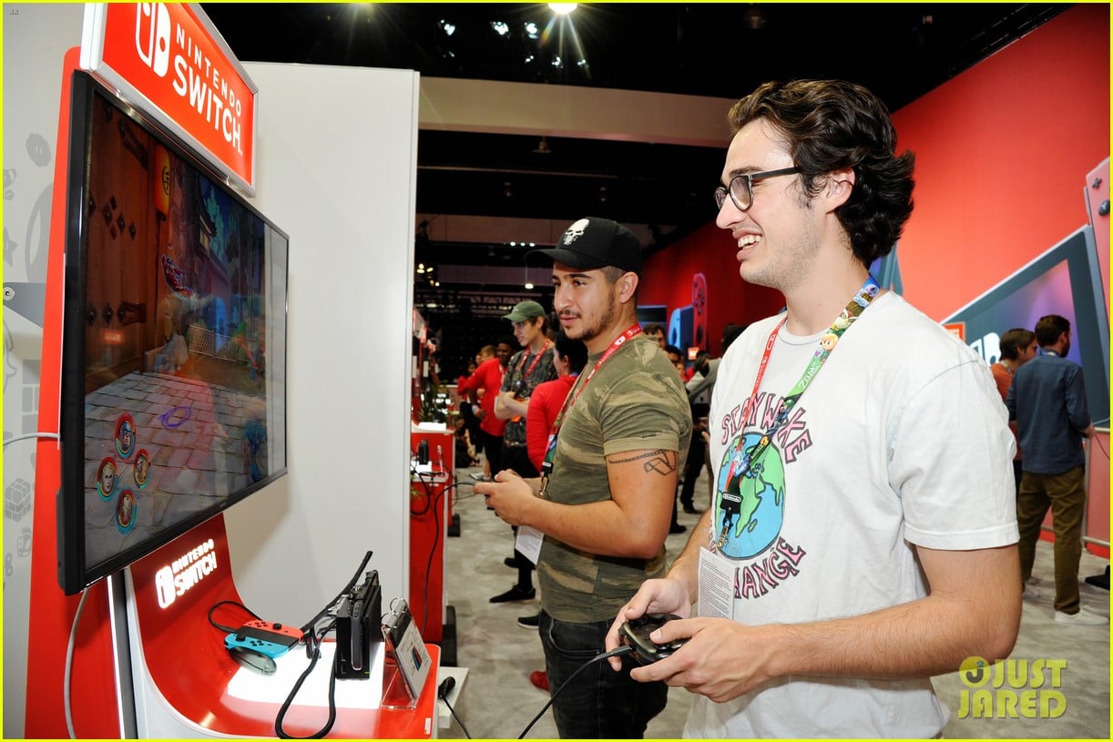 jordan fisher keegan allen kick off e3 convention with nintendo 05