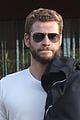 liam hemsworth grabs pre fathers day meal with family 02