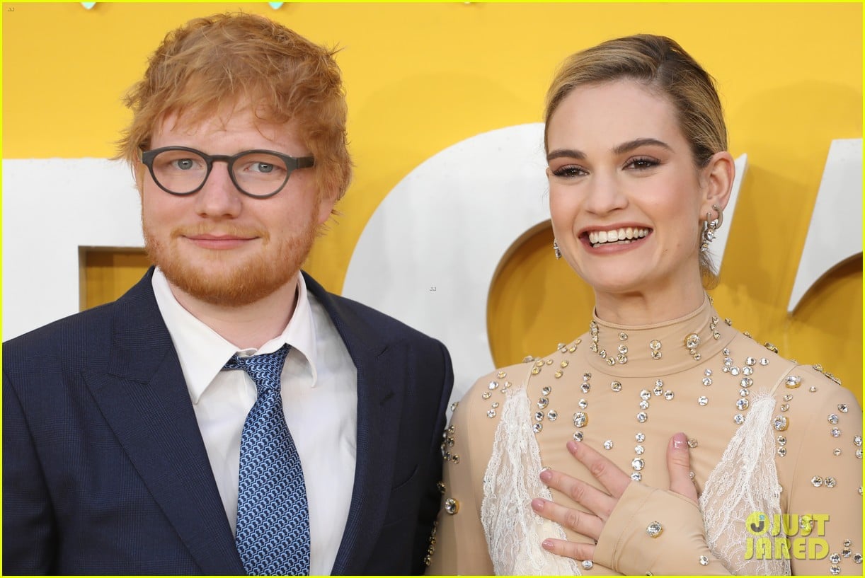 lily james ed sheeran himesh patel more yesterday london premiere 13