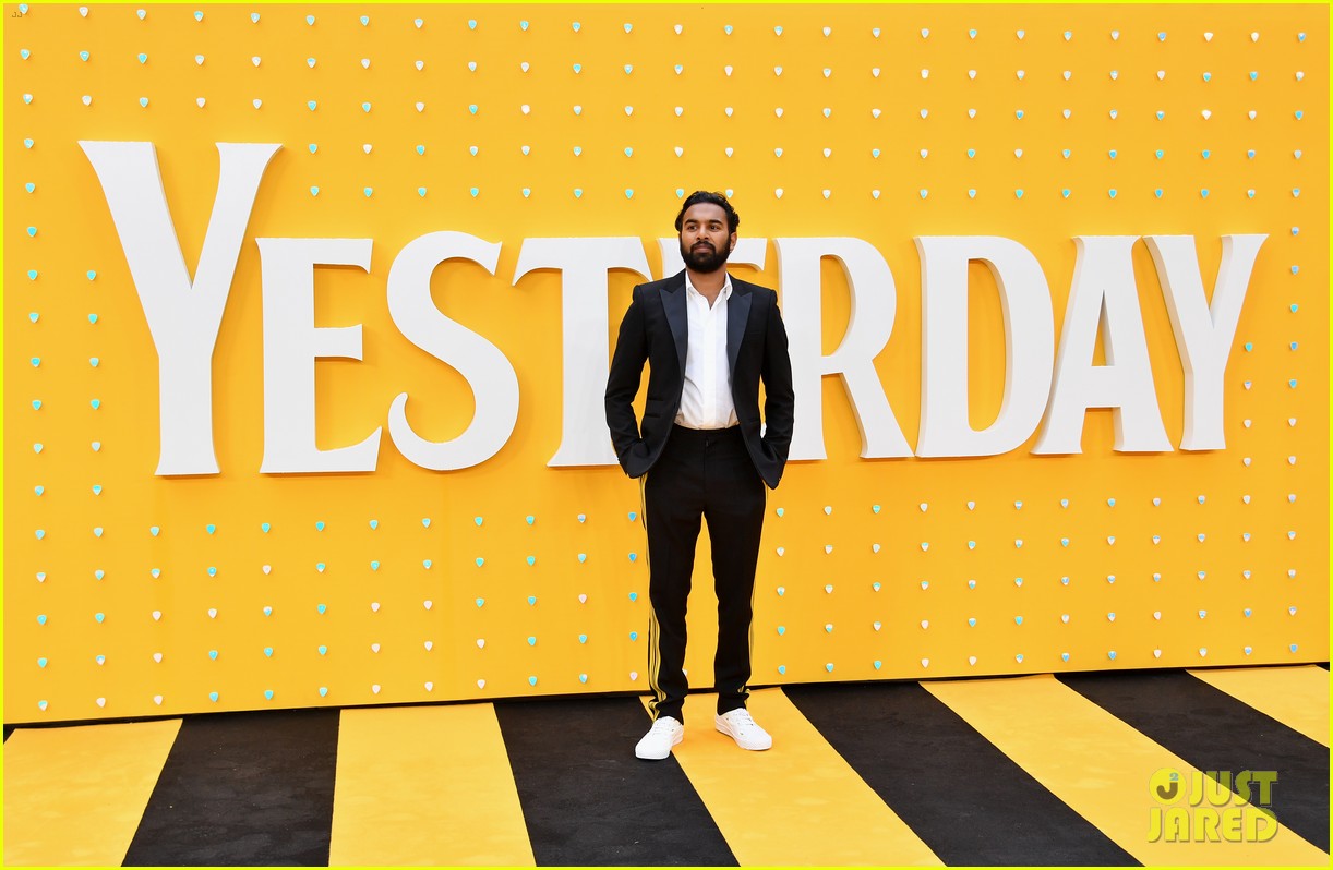 lily james ed sheeran himesh patel more yesterday london premiere 21