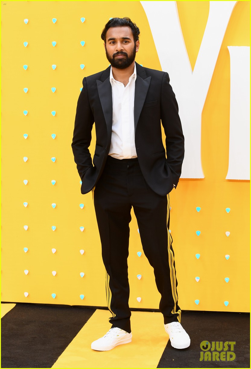 lily james ed sheeran himesh patel more yesterday london premiere 24