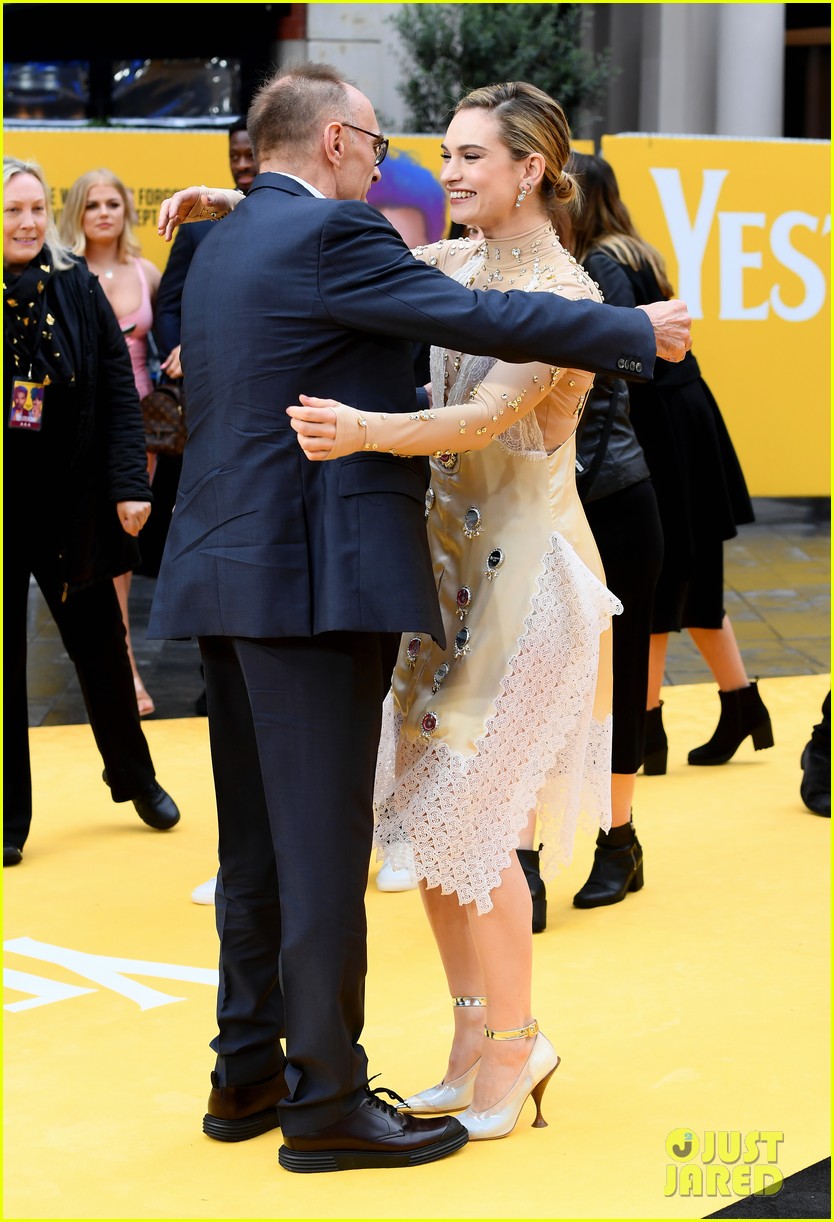 lily james ed sheeran himesh patel more yesterday london premiere 28
