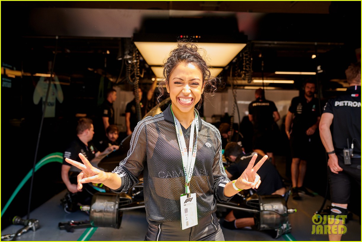 Liza Koshy Becomes First Woman to Present Pirelli Pole Position Award