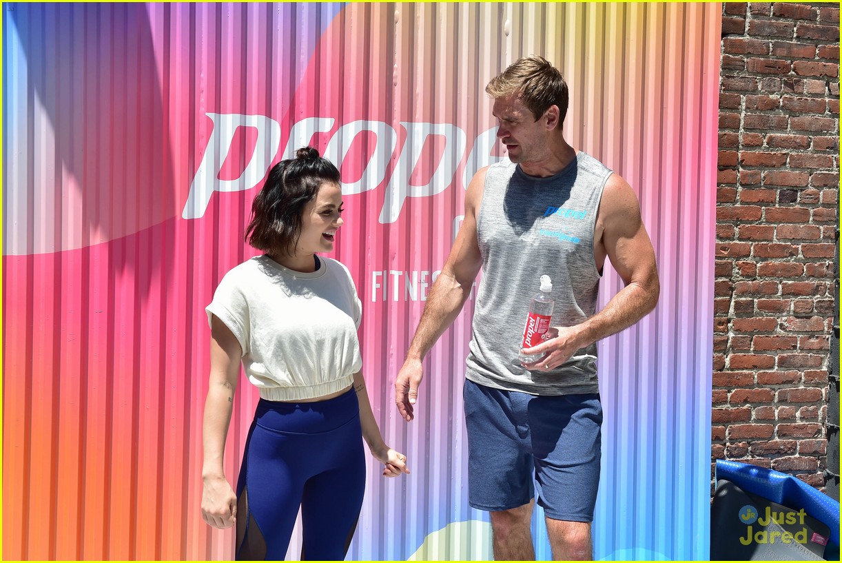 Full Sized Photo of lucy hale propel festival promo stops 04 | Lucy