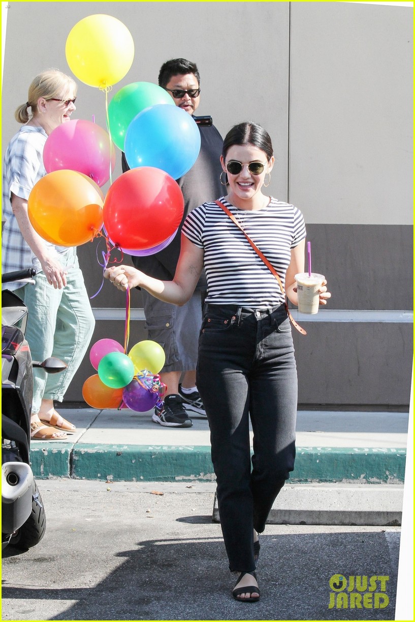 Lucy Hale Gets a Birthday Surprise From the Paparazzi! | Photo 1242866