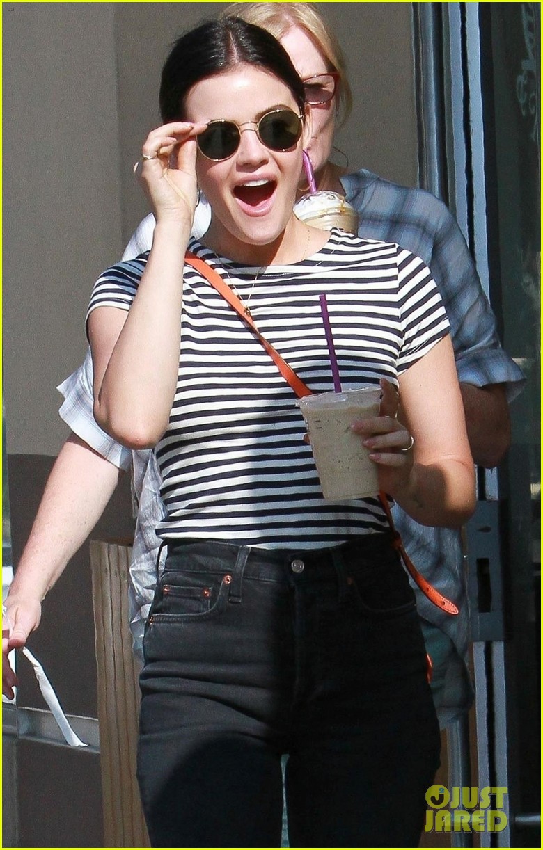 Full Sized Photo of lucy hale gets birthday surprise paparazzi 02